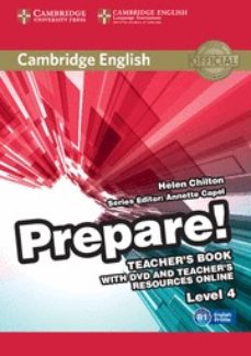 Cambridge English Prepare! Level 4 Teacher's Book With Dvd And Teacher's Resources Online