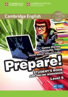 Libro, Audiolibro Cambridge English Prepare! 6 Student S Book And Online Workbook (Edición En Inglés) Cambridge English Prepare! 6 Student S Book And Online Workbook (Edición En Inglés)