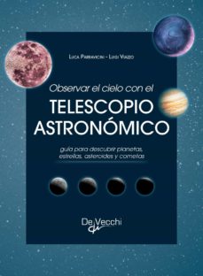 Observar El Cielo Con El Telescopio Astronómico