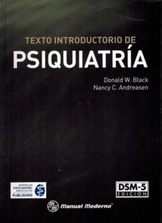 Libro, Audiolibro Texto Introductorio De Psiquiatria - Dsm- (5ª Ed.) Texto Introductorio De Psiquiatria - Dsm- (5ª Ed.)