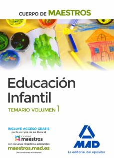 Libro, Audiolibro Cuerpo De Maestros. Educación Infantil Temario Volumen 1 Cuerpo De Maestros. Educación Infantil Temario Volumen 1