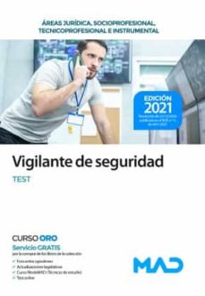 Libro, Audiolibro Vigilante De Seguridad. Test Vigilante De Seguridad. Test