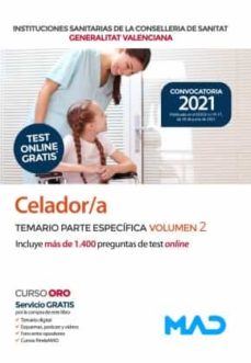 Libro, Audiolibro Celador/A De Instituciones Sanitarias De La Conselleria De Sanitat De La Generalitat Valenciana. Temario Parte Específica Celador/A De Instituciones Sanitarias De La Conselleria De Sanitat De La Generalitat Valenciana. Temario Parte Específica
