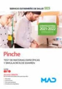 Pinche Del Servicio Extremeño De Salud (Ses). Test De Materias Especificas Y Simulacros De Examen
