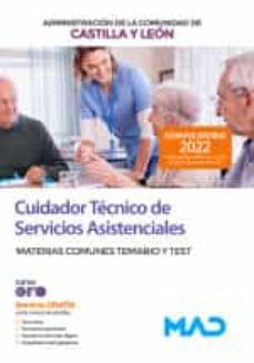 Cuidador Técnico De Servicios Asistenciales Comunidad Autónoma De Castilla Y León