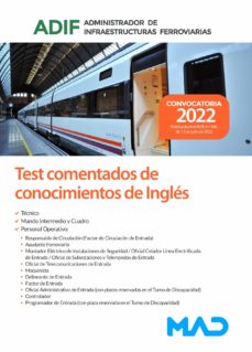 Administrador De Infraestructuras Ferroviarias (Adif). Test Comentados De Conocimientos De Ingles