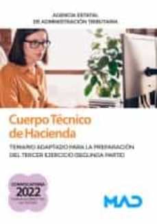 Cuerpo Tecnico De Hacienda. Agencia Estatal De Administracion Tributaria. Temario Adaptado Para La Preparacion Del Tercer Ejercicio (Segunda Parte)