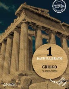 Libro, Audiolibro Griego 1º Bachillerato Griego 1º Bachillerato