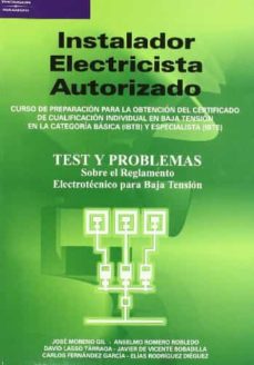 Instalador Electricista Autorizado (Test Y Problemas)
