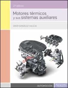 Libro, Audiolibro Motores Termicos Y Sus Sistemas Auxiliares Motores Termicos Y Sus Sistemas Auxiliares