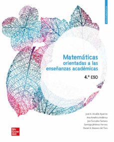 Libro, Audiolibro Matemáticas Orientadas A Las Enseñanzas Académicas 4º Eso Matemáticas Orientadas A Las Enseñanzas Académicas 4º Eso