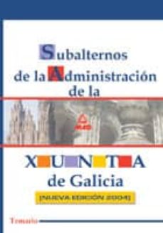 Libro, Audiolibro Subalternos De La Xunta De Galicia. Temario Subalternos De La Xunta De Galicia. Temario