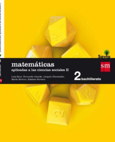 Matemáticas Aplicadas A Las Ciencias Sociales Ii 2º Bachillerato Savia 2016