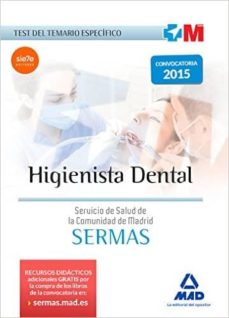 Higienista Dental Del Servicio De Salud De La Comunidad De Madrid : Test Temario Especifico