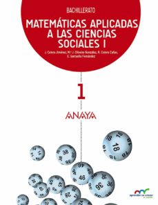 Libro, Audiolibro Matemáticas Aplicadas A Las Ciencias Sociales I. 1º Bachillerato Castellano Mec Matemáticas Aplicadas A Las Ciencias Sociales I. 1º Bachillerato Castellano Mec