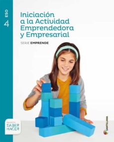 Libro, Audiolibro Iniciacion A La Actividad Emprendedora 4º Eso Saber Hacer Ed 2016 Iniciacion A La Actividad Emprendedora 4º Eso Saber Hacer Ed 2016