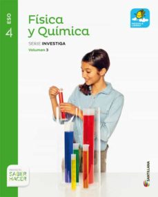Fisica Y Quimica 4º Eso Mochila Ligera Serie Investiga Saber Hace R Ed 2016