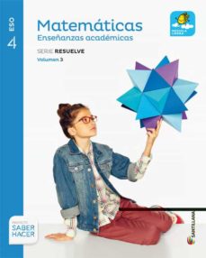 Matematicas Academicas 4º Eso Mochila Ligera Saber Hacer Ed 2016