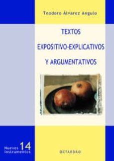 Textos Expositivo-Explicativos Y Argumentativos