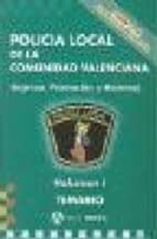 Policia Local De Valencia: Temario