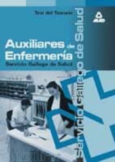 Libro, Audiolibro Test De Auxiliar De Enfermeria Servicio Gallego De Salud (Sergas) Test De Auxiliar De Enfermeria Servicio Gallego De Salud (Sergas)