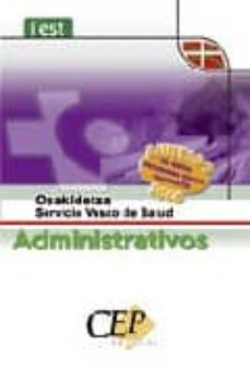 Administrativo Servicio Vasco De Salud Osakidetza: Test