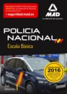 Libro, Audiolibro Policía Nacional Escala Básica. Test Volumen 1 Policía Nacional Escala Básica. Test Volumen 1