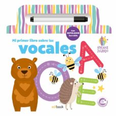 Aprender Jugando. Libro Pizarra: Vocales