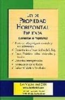 Libro, Audiolibro Ley De Propiedad Horizontal Explicada (Comunidad De Propietarios) (3ª Ed.) Ley De Propiedad Horizontal Explicada (Comunidad De Propietarios) (3ª Ed.)