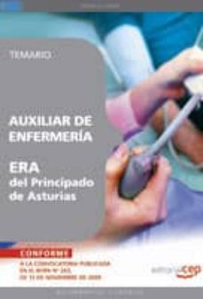 Auxiliar De Enfermeria Era Del Principado De Asturias. Temario