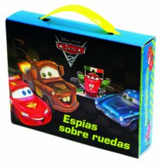 Cars 2. Maletin Con Cuatro Libros. Espias Sobre Ruedas