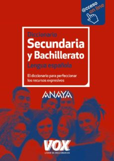 Diccionario De Secundaria Y Bachillerato (4º Ed.) 2017