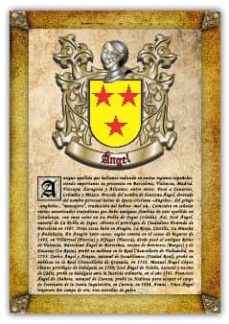 Apellido Ángel / Origen, Historia Y Heráldica De Los Linajes Y Apellidos Españoles E Hispanoamericanos