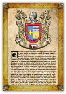 Apellido Araujo / Origen, Historia Y Heráldica De Los Linajes Y Apellidos Españoles E Hispanoamericanos