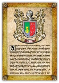 Apellido Bárcenas / Origen, Historia Y Heráldica De Los Linajes Y Apellidos Españoles E Hispanoamericanos