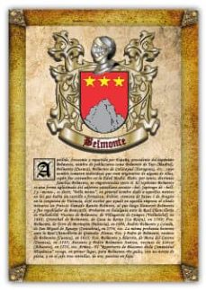 Apellido Belmonte / Origen, Historia Y Heráldica De Los Linajes Y Apellidos Españoles E Hispanoamericanos