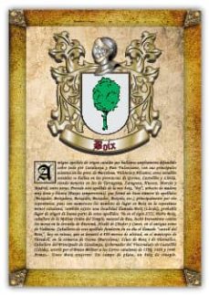 Apellido Boix / Origen, Historia Y Heráldica De Los Linajes Y Apellidos Españoles E Hispanoamericanos