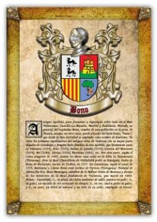Apellido Bono / Origen, Historia Y Heráldica De Los Linajes Y Apellidos Españoles E Hispanoamericanos
