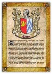 Apellido Cadena / Origen, Historia Y Heráldica De Los Linajes Y Apellidos Españoles E Hispanoamericanos