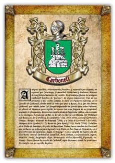 Apellido Carbonell / Origen, Historia Y Heráldica De Los Linajes Y Apellidos Españoles E Hispanoamericanos