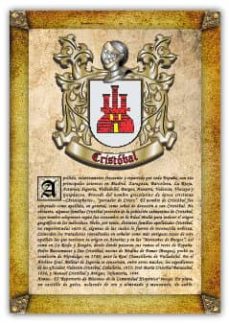 Apellido Cristóbal / Origen, Historia Y Heráldica De Los Linajes Y Apellidos Españoles E Hispanoamericanos