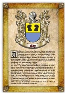 Apellido Gay / Origen, Historia Y Heráldica De Los Linajes Y Apellidos Españoles E Hispanoamericanos