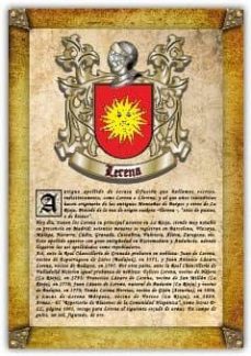 Apellido Lerena / Origen, Historia Y Heráldica De Los Linajes Y Apellidos Españoles E Hispanoamericanos
