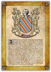 Apellido Márquez / Origen, Historia Y Heráldica De Los Linajes Y Apellidos Españoles E Hispanoamericanos