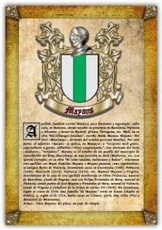 Apellido Mayans / Origen, Historia Y Heráldica De Los Linajes Y Apellidos Españoles E Hispanoamericanos