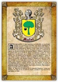 Libro, Audiolibro Apellido Monfort / Origen, Historia Y Heráldica De Los Linajes Y Apellidos Españoles E Hispanoamericanos Apellido Monfort / Origen, Historia Y Heráldica De Los Linajes Y Apellidos Españoles E Hispanoamericanos