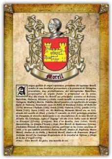 Apellido Morell / Origen, Historia Y Heráldica De Los Linajes Y Apellidos Españoles E Hispanoamericanos