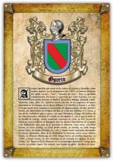 Apellido Osorio / Origen, Historia Y Heráldica De Los Linajes Y Apellidos Españoles E Hispanoamericanos