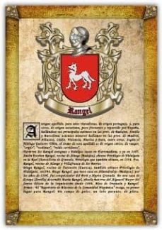 Apellido Rangel / Origen, Historia Y Heráldica De Los Linajes Y Apellidos Españoles E Hispanoamericanos
