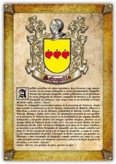 Apellido Sahuquillo / Origen, Historia Y Heráldica De Los Linajes Y Apellidos Españoles E Hispanoamericanos